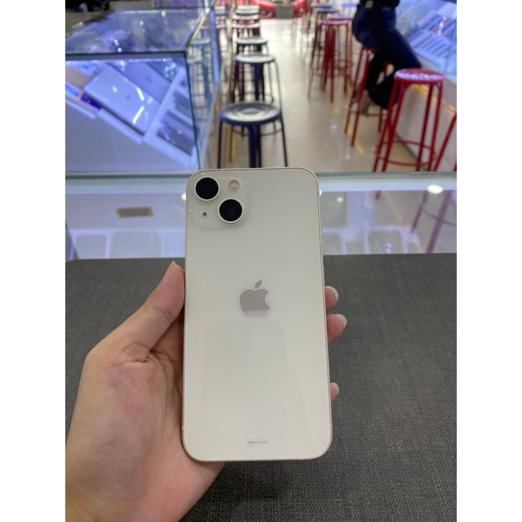 IPHONE 13 128GB SECOND RESMI STARLIGHT LENGKAP NO MINUS