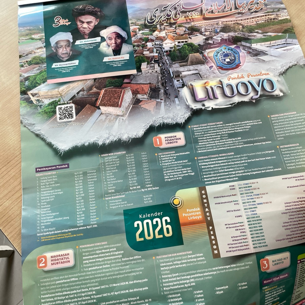 Kalender Lirboyo Tahun 2026 Terbaru Dan Almanak Lirboyo