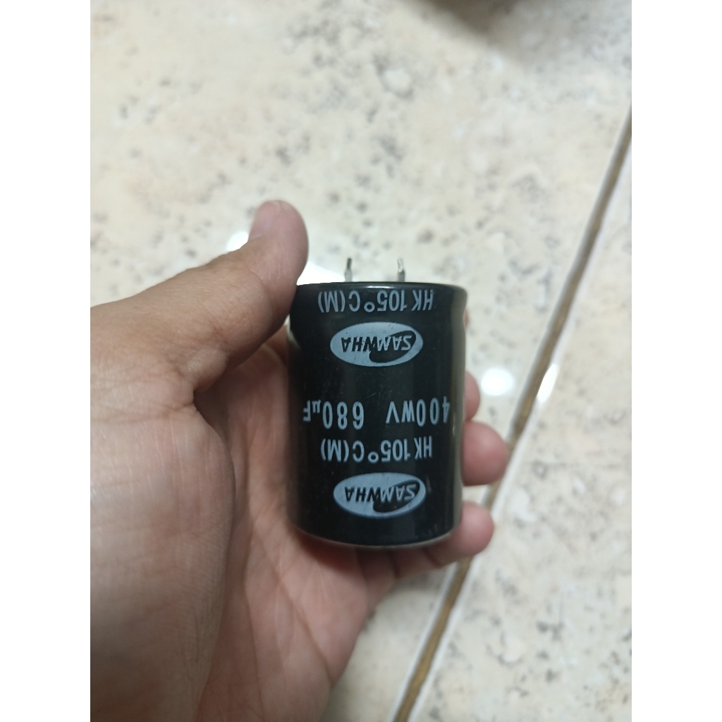 Elco Kapasitor 400V-680UF Samwha