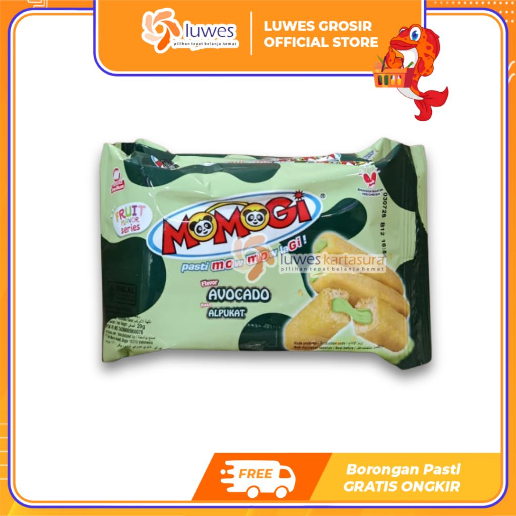 [GROSIR] Momogi Fruit Series Avocado Isi 5pcs Snack Cemilan Stik Momogi Murah