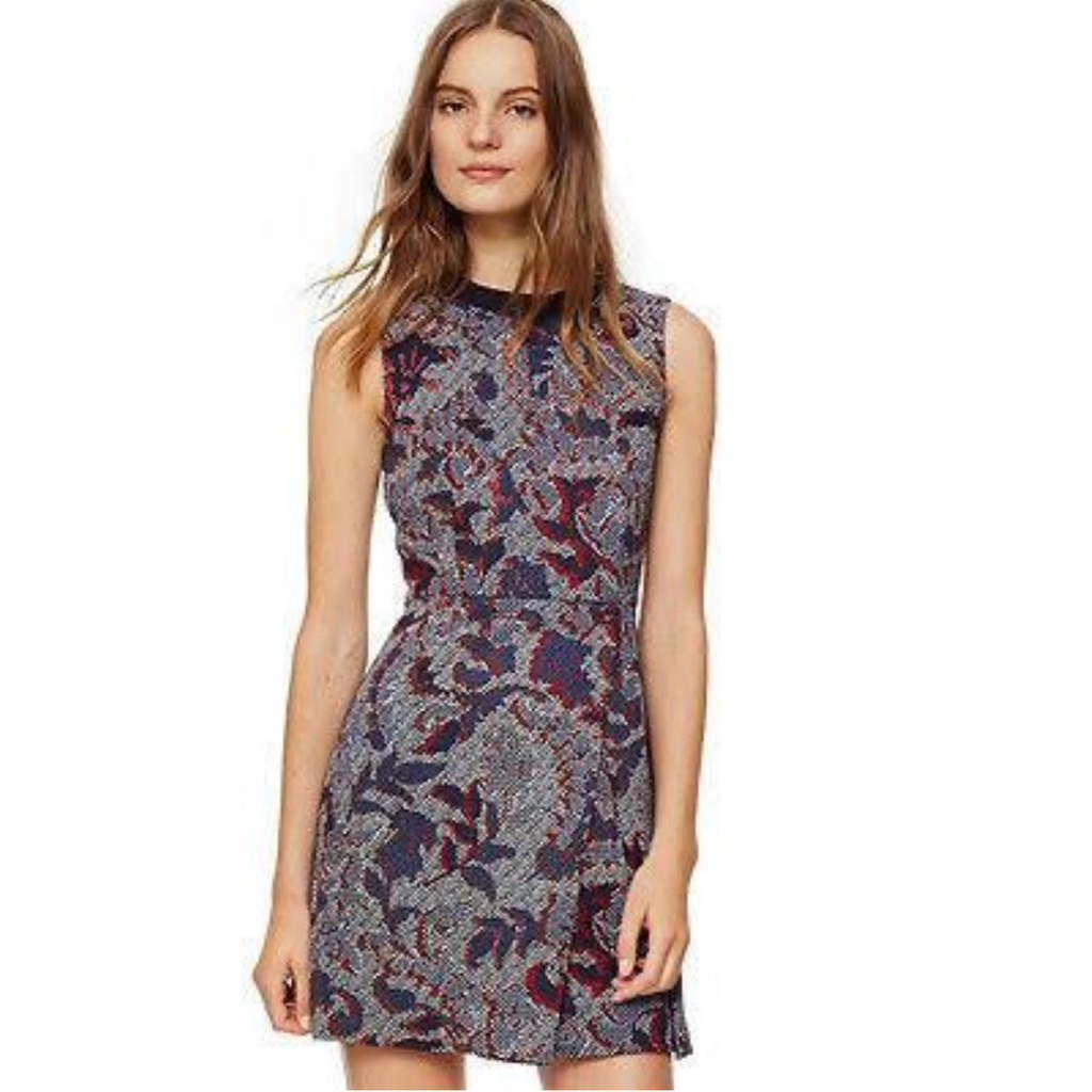 Tory Burch Brocade Mini Dress Toryburch Tweed Sleeveless Dress Designer Brand