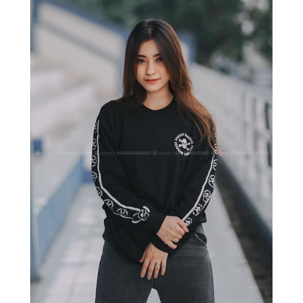 Baju Kaos Persib Bandung FOOTBALL MADNESS Lengan Panjang Casual Distro Pria Wanita Dewasa