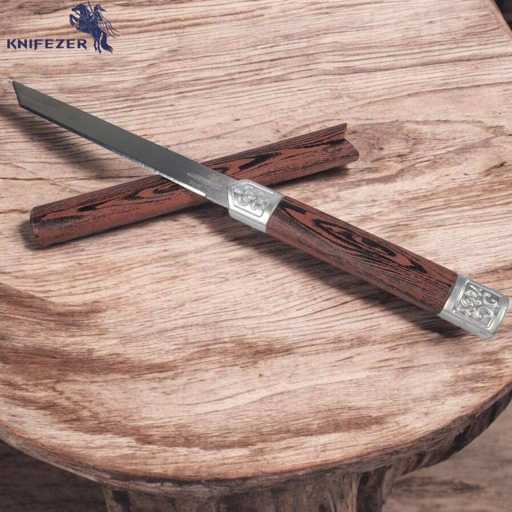 Pisau Outdoor Serbaguna Stainless Steel - Slyz49