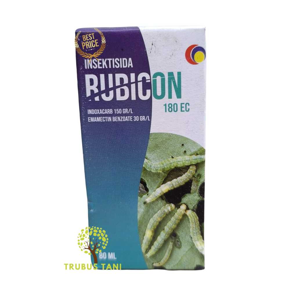 Insektisida RUBICON 180EC 80 ML Indosakarb + Emamektin Benzoat