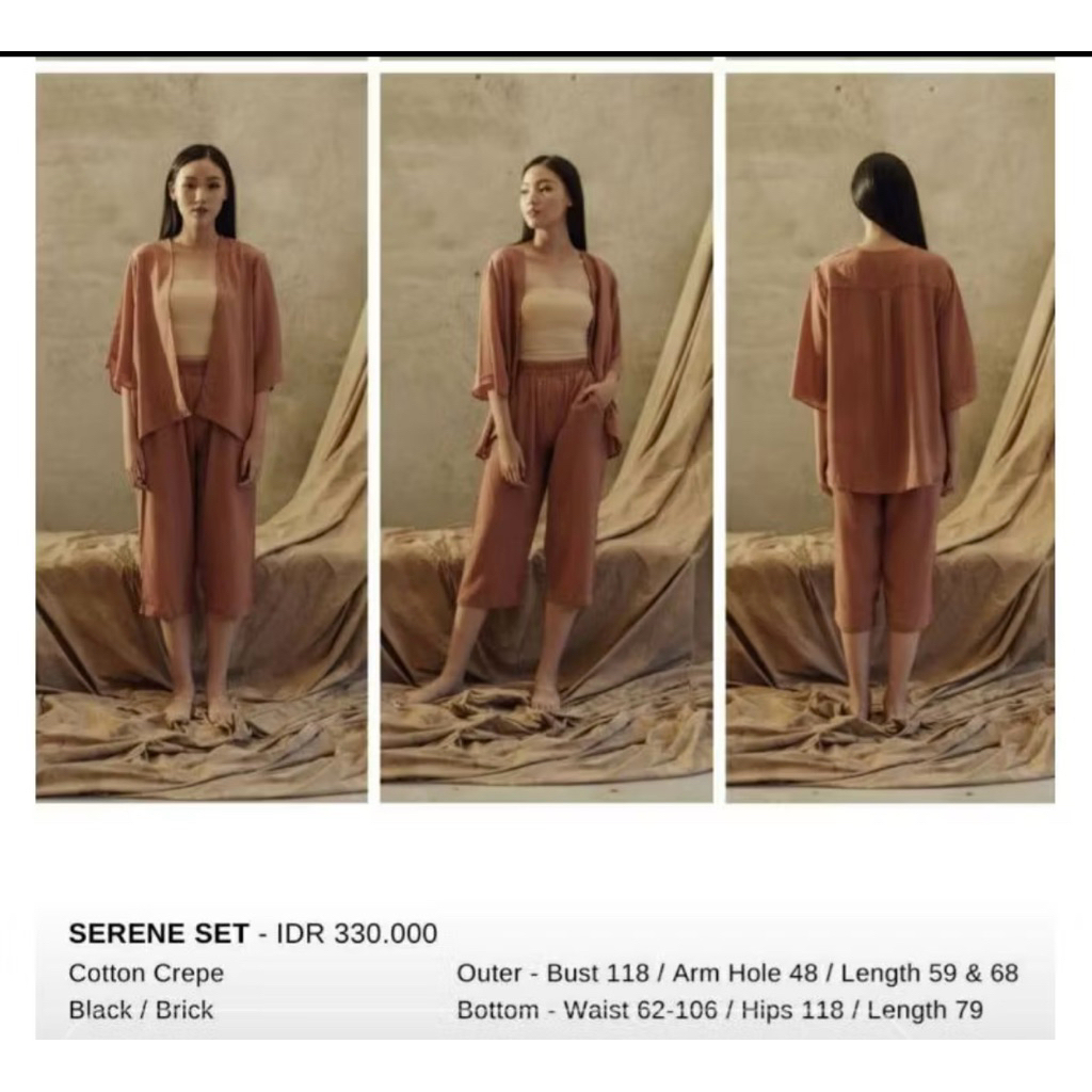 PRELOVED Hellolilo Serena Set