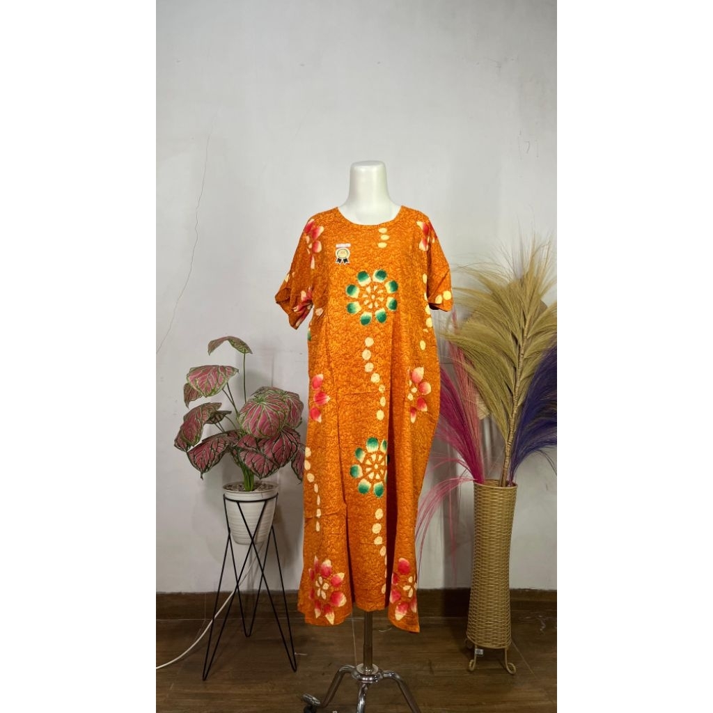 Daster Premium Jumbo Cempaka #Ds.kantong