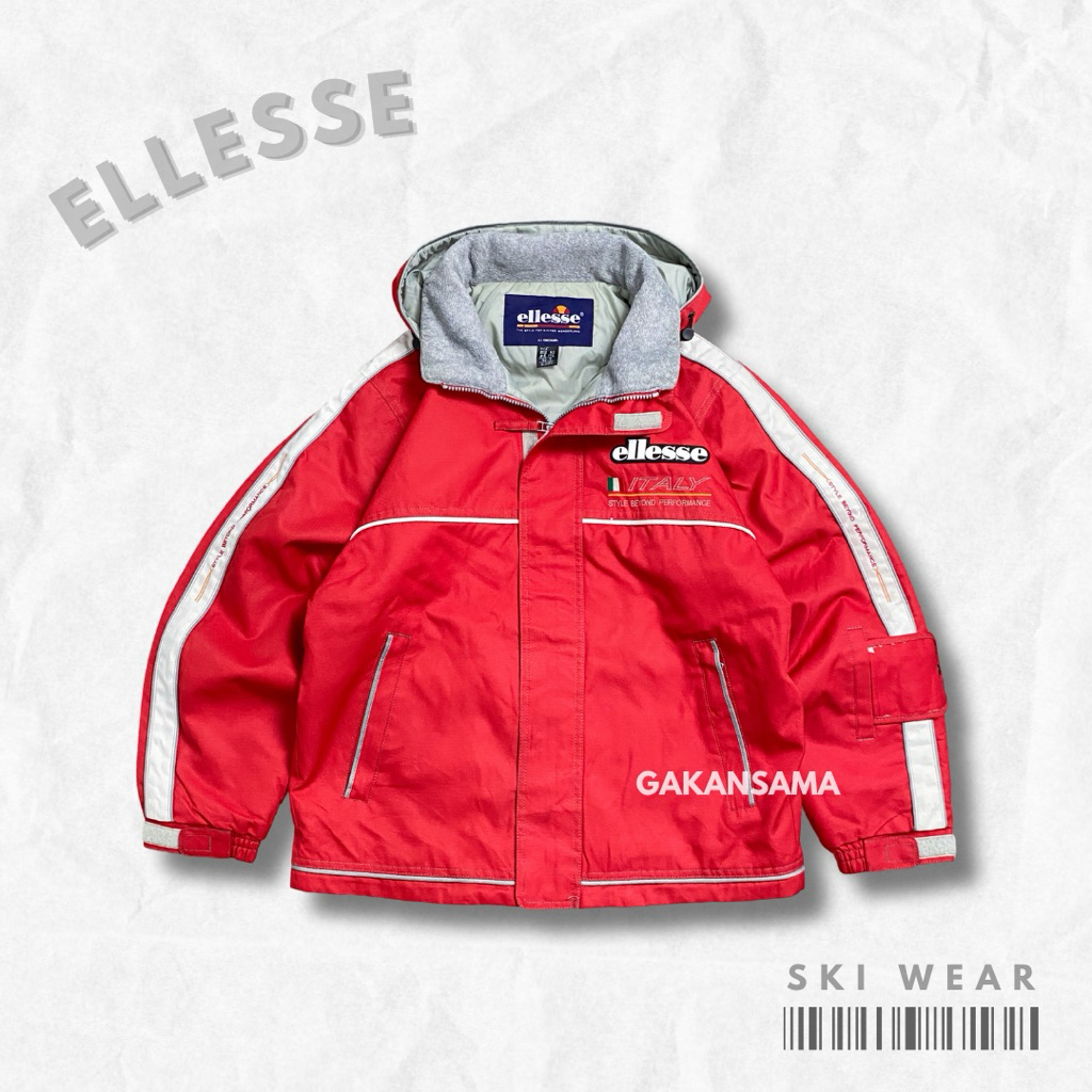 Jaket Outdoor Ellesse SBP Merah