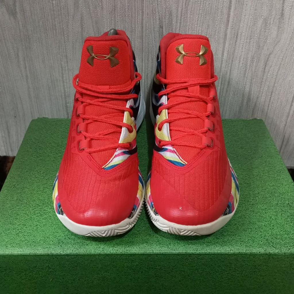 PRELOVED SEPATU BASKET UA CURRY 3 SECOND ORI