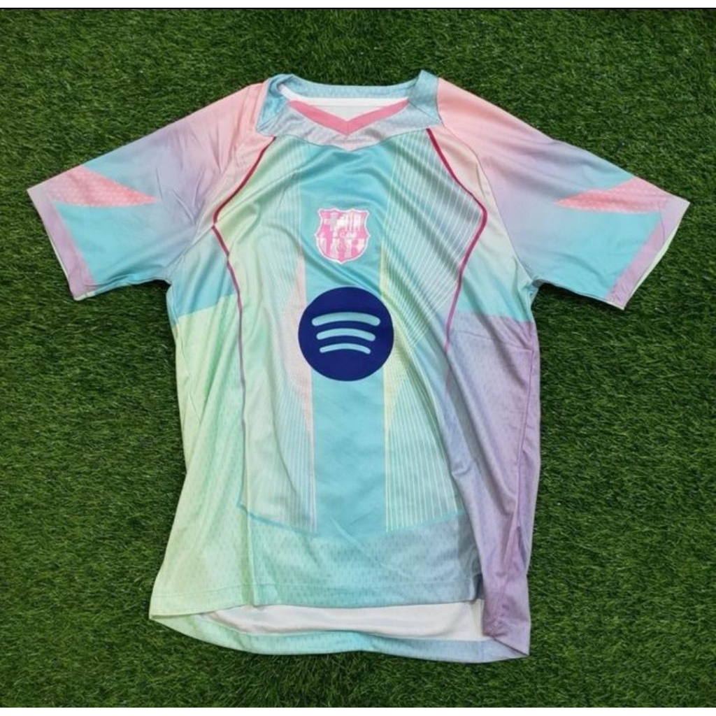 Jersey Kaos Baju Sepak Bola Dewasa FC Barce Barca Barka Barcelona FCB Home Away 3rd Third Special Ed