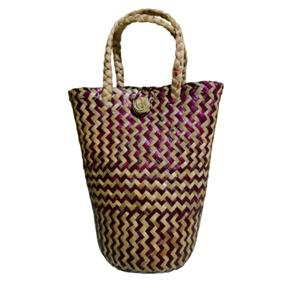 Tas Purun Oval Lula | Gallery Anyaman Rida