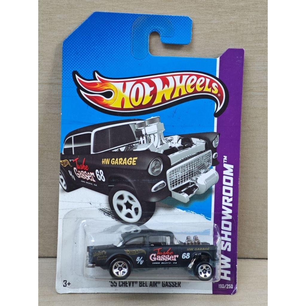 hot wheels chevy gasser tuske gasser hitam