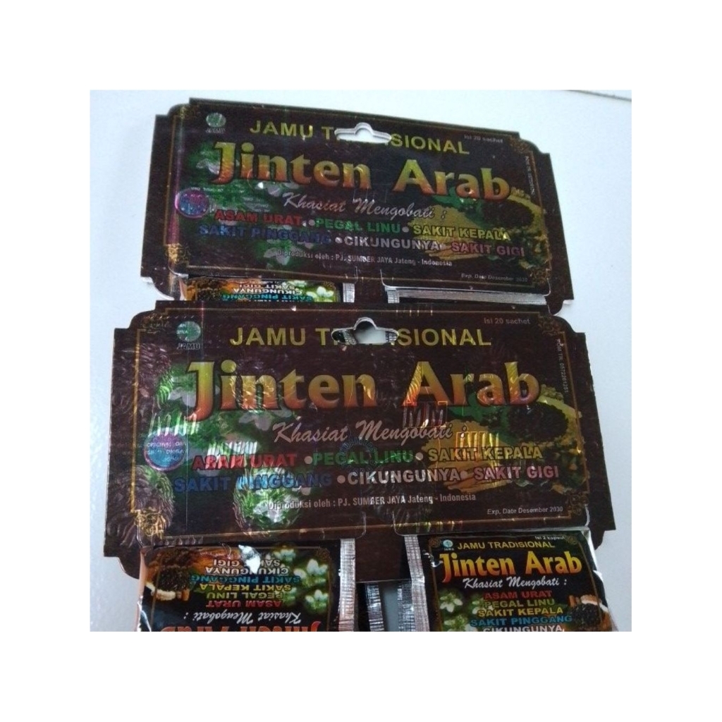 Jinten Arab Asam Urat Kapsul Original 100%