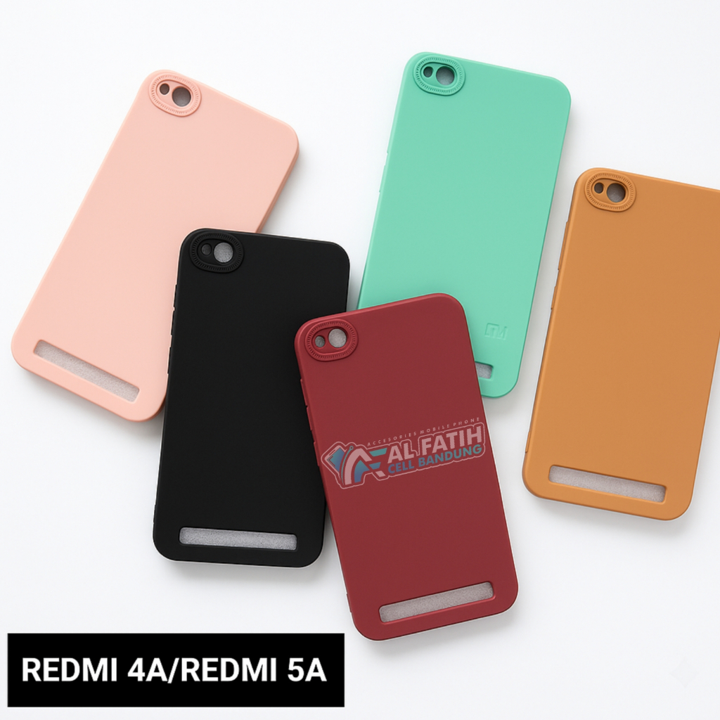 Case Xiaomi Redmi 5A Softcase Pro Camera - Case Polos - Casing Macaron - Silikon Hp - Candy Case