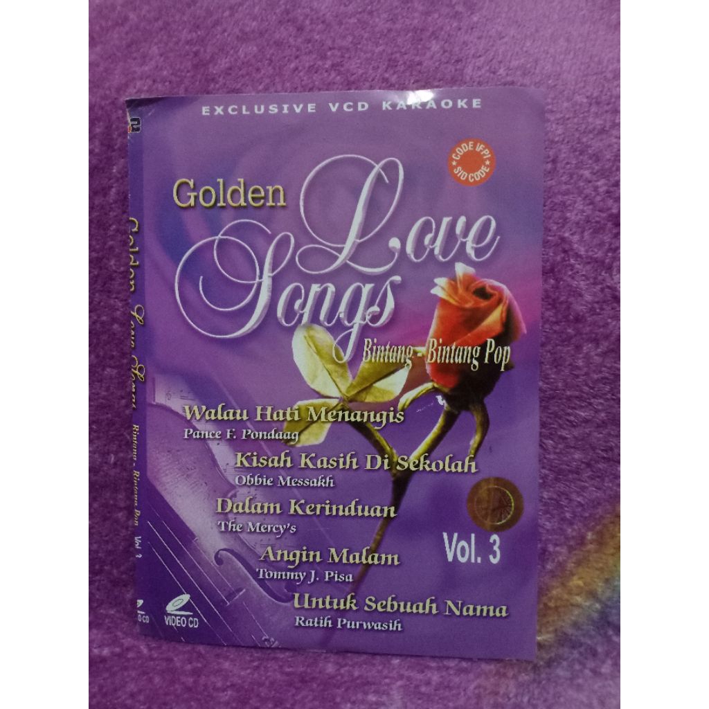 VCD GOLDEN LOVE SONGS VOL 2