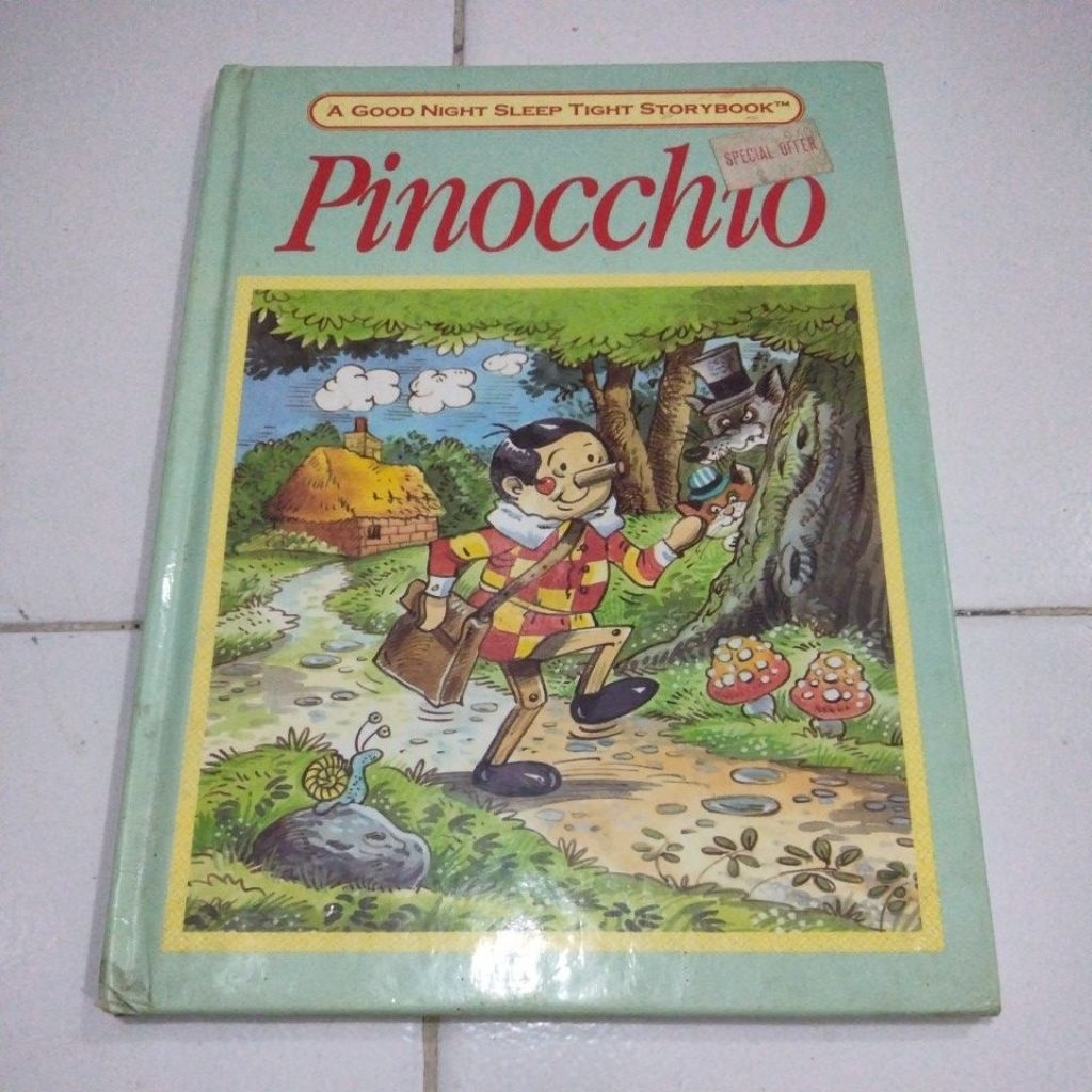 Buku Cerita Bahasa Inggris Pinocchio