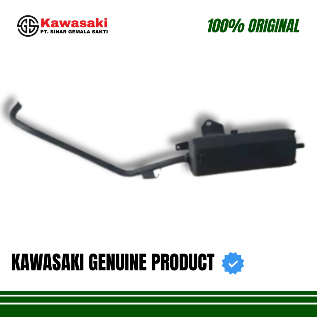 Kawasaki Knalpot Original Athlete Pro KGP (49070-0818)