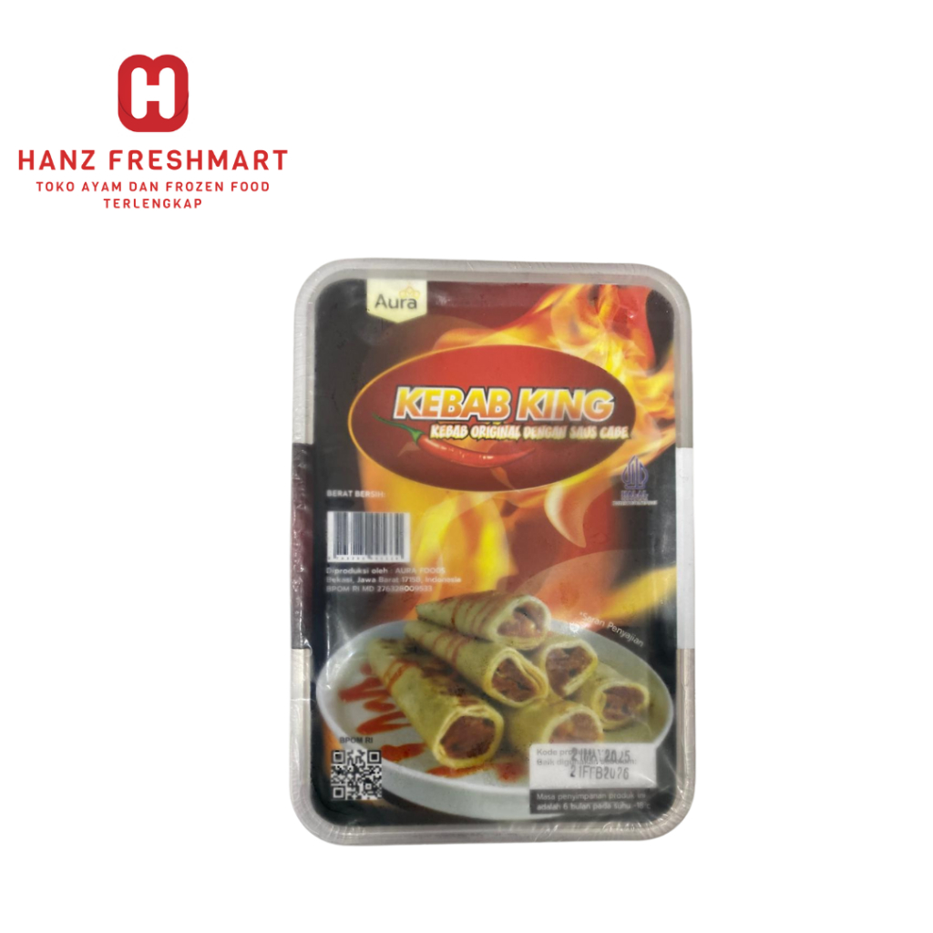 Aura Kebab King Original Saus Cabe - Hanz Freshmart