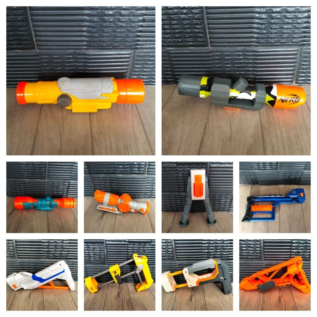 Aksesoris Nerf Stock/ Popor Scope