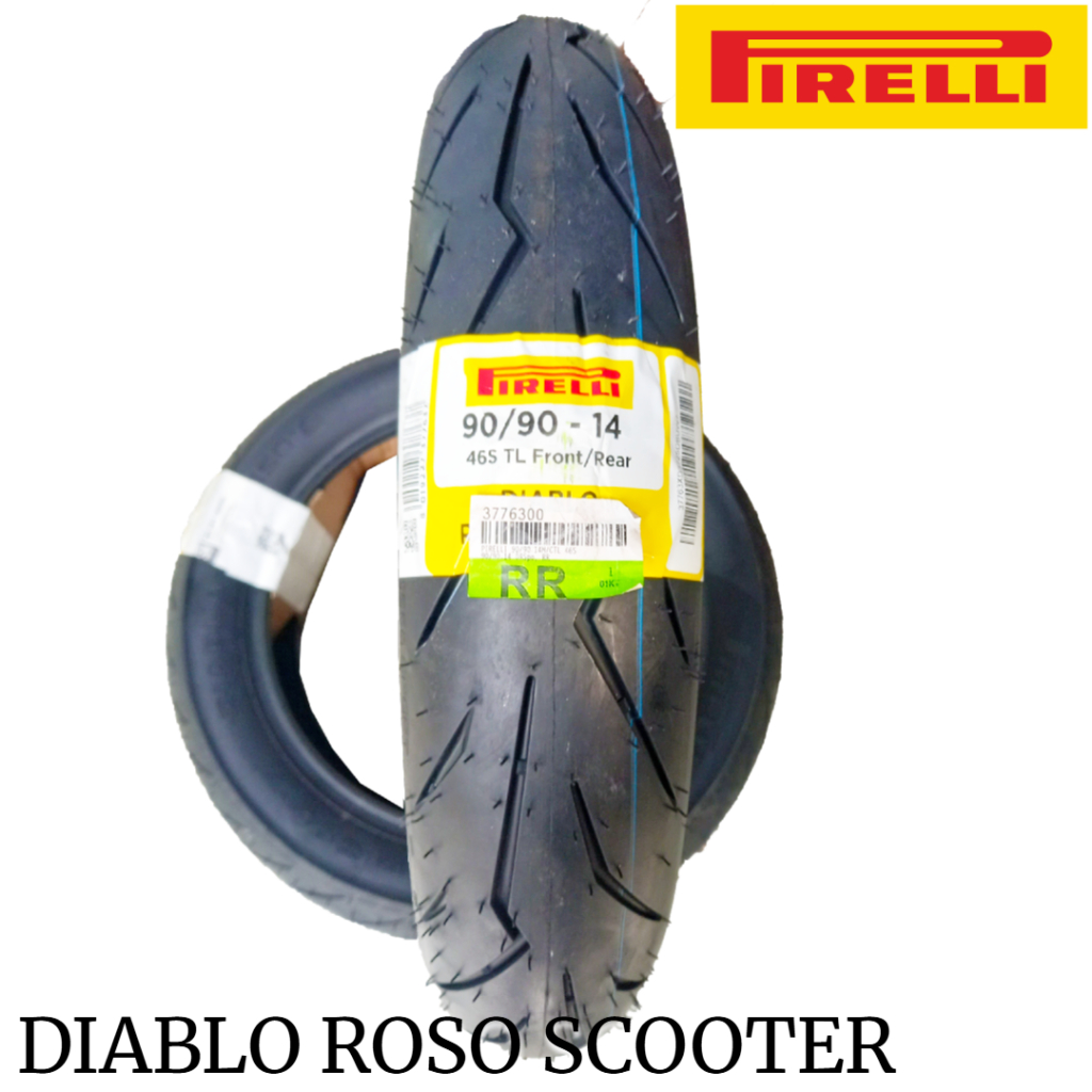 BAN PIRELLI VARIO BEAT DIABLO ROSO SCOOTER PIRELLI MATIC RING 14