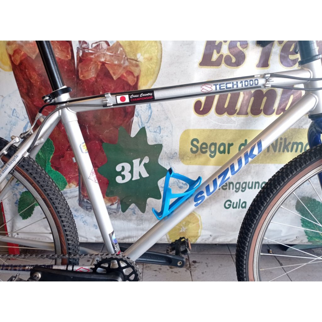 Sepeda vintage suzuki Tech 1000 DoVerty size 18 inci ban 26