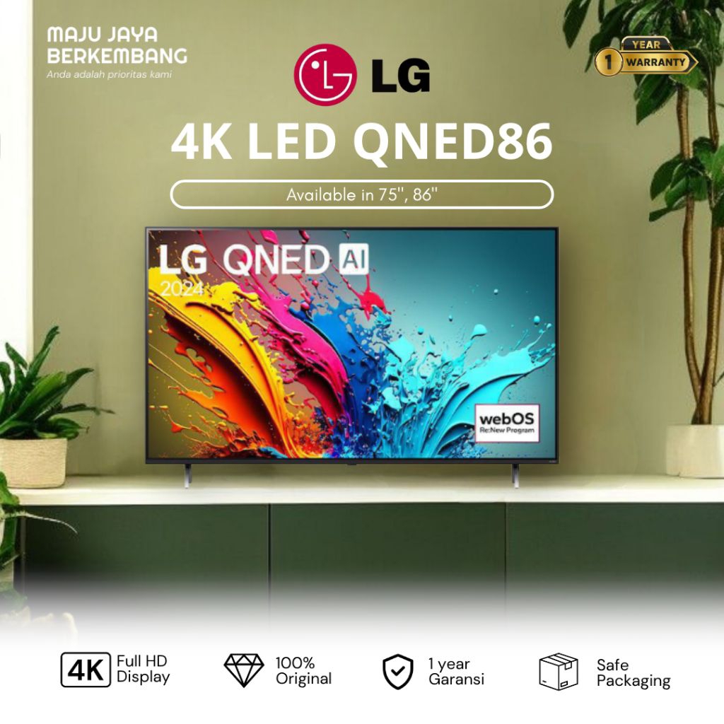 LG 75QNED86 / 75QNED86TSA 4K SMART TV 75 inch qned86