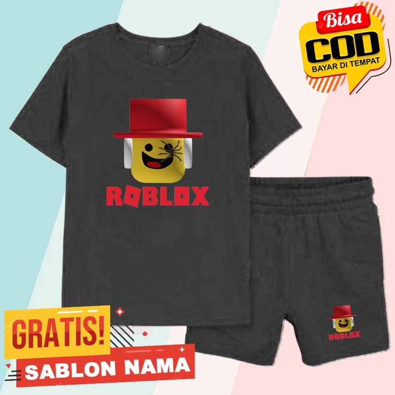 Setelan Baju Kaos Anak ROBLOX SAMMY - Setelan Kaos Anak Laki-Laki dan Perempuan ROBLOX SAMMY