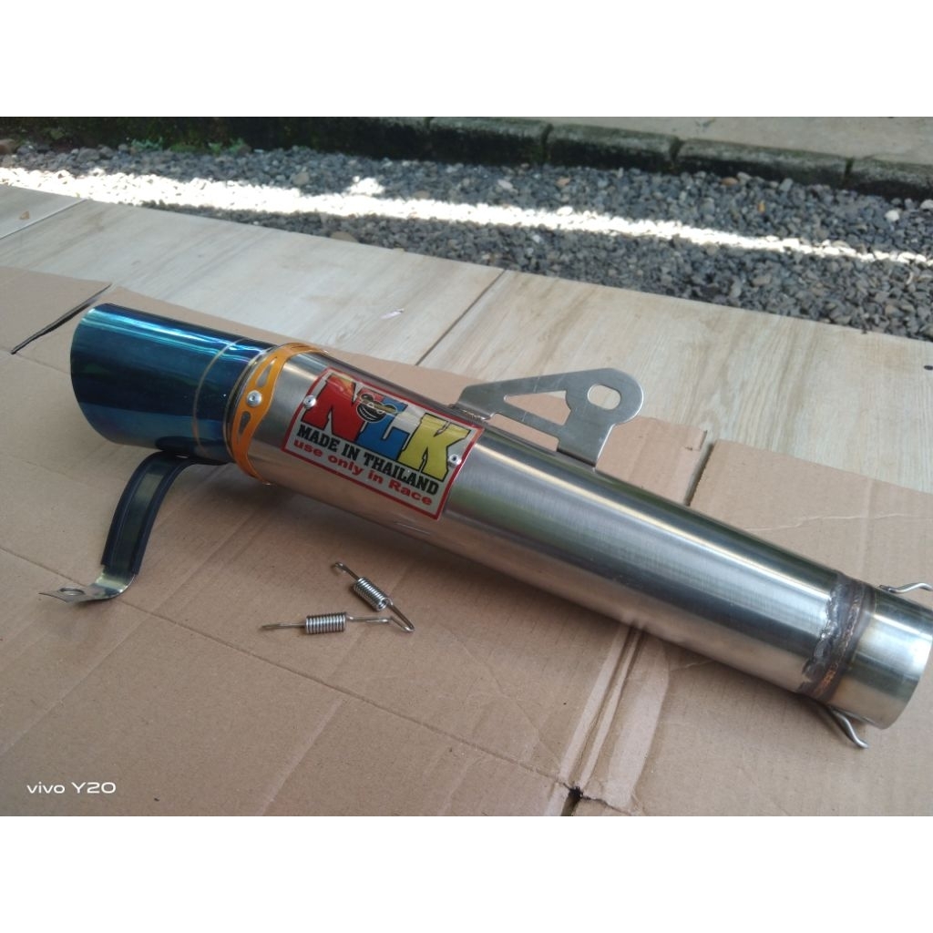 Silincer NLK Stainless Thailand untuk semua jenis motor