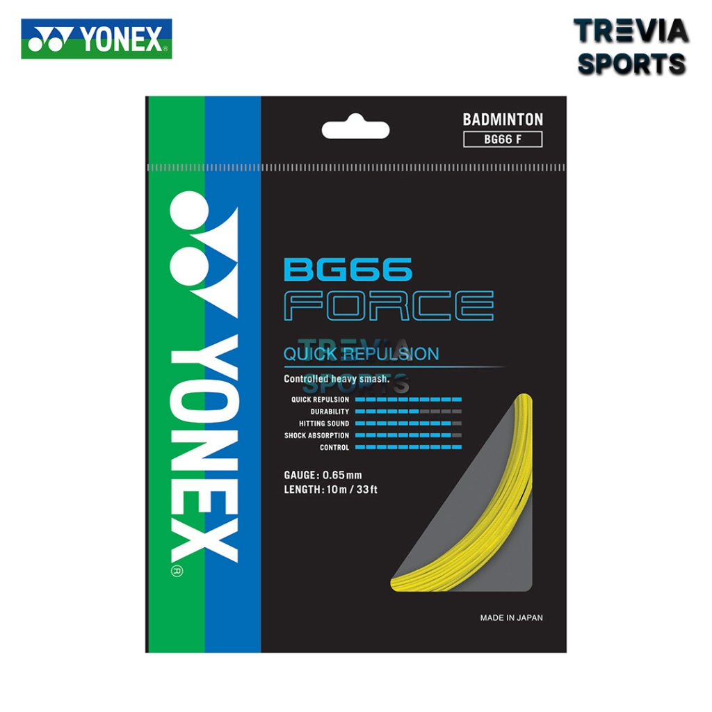 Senar Badminton Yonex BG66 Force / Senar Bulu tangkis BG66 Force ORIGINAL