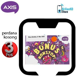 Kartu Perdana Kosong Axis SEGEL