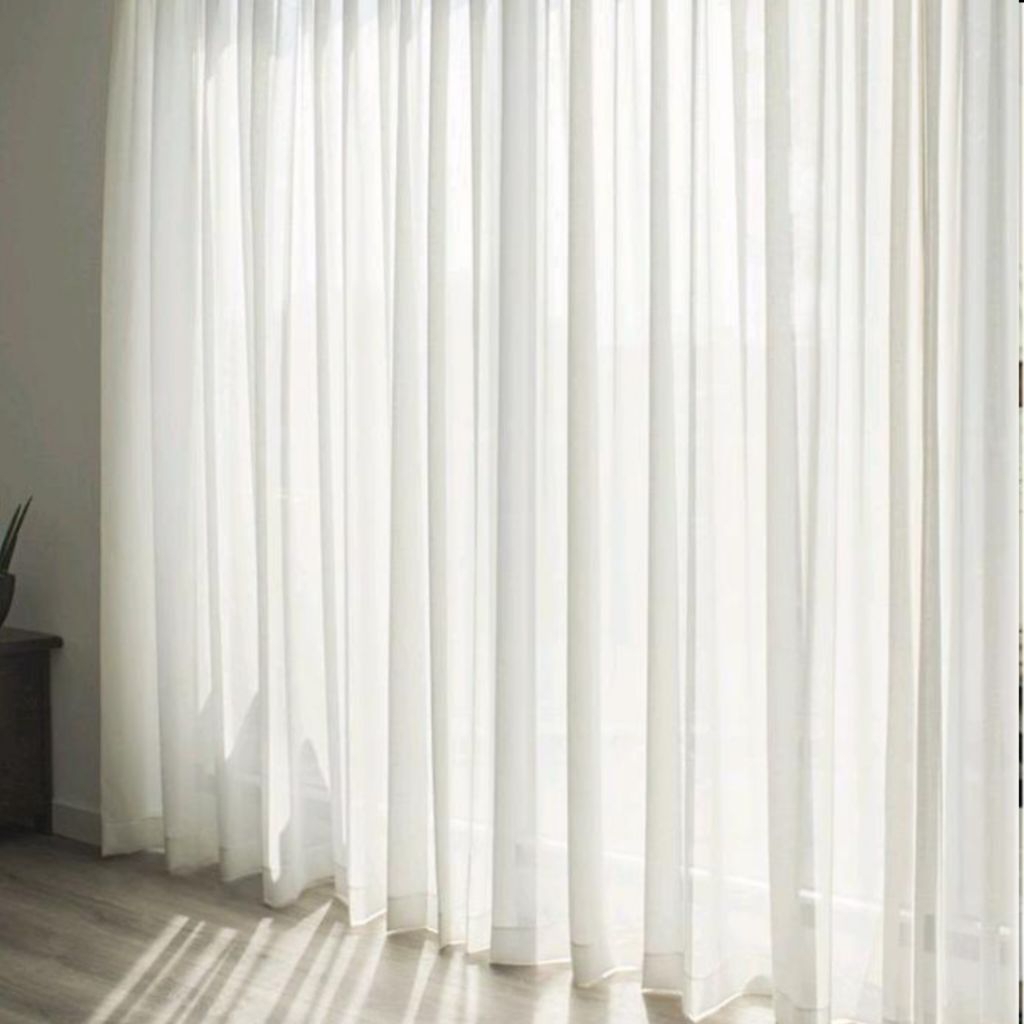 gorden vitrase jendela polos 100x150