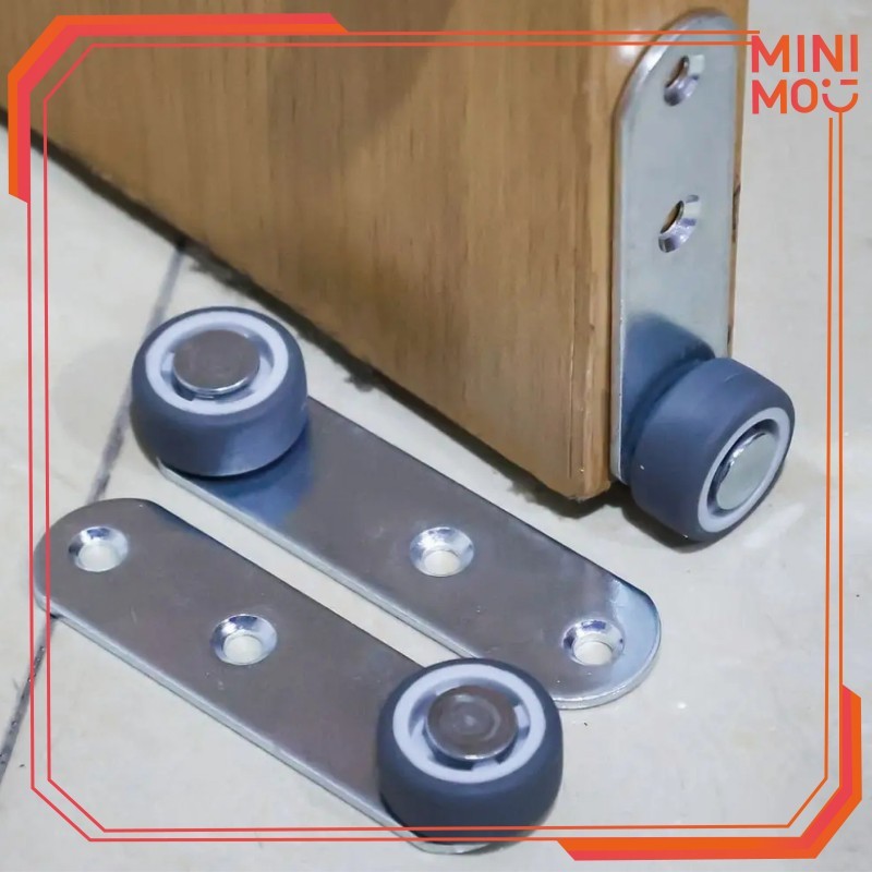 Pintu Geser Roda Rel Universal Penyangga Untuk Mencegah Penurunan Pintu Geser dan Memperbaiki Geraka