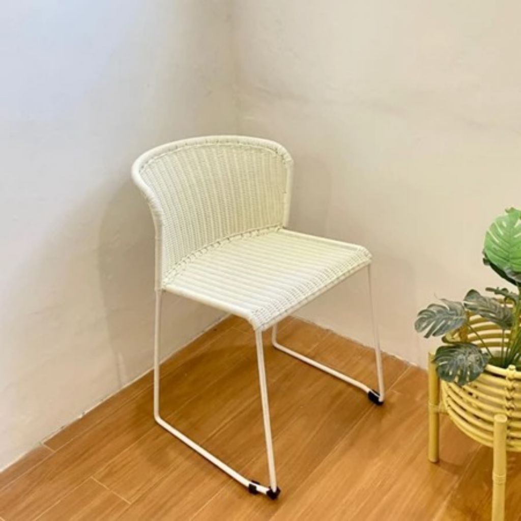 KURSI TERAS ROTAN SINTETIS / KURSI OUTDOOR ROTAN SINTETIS