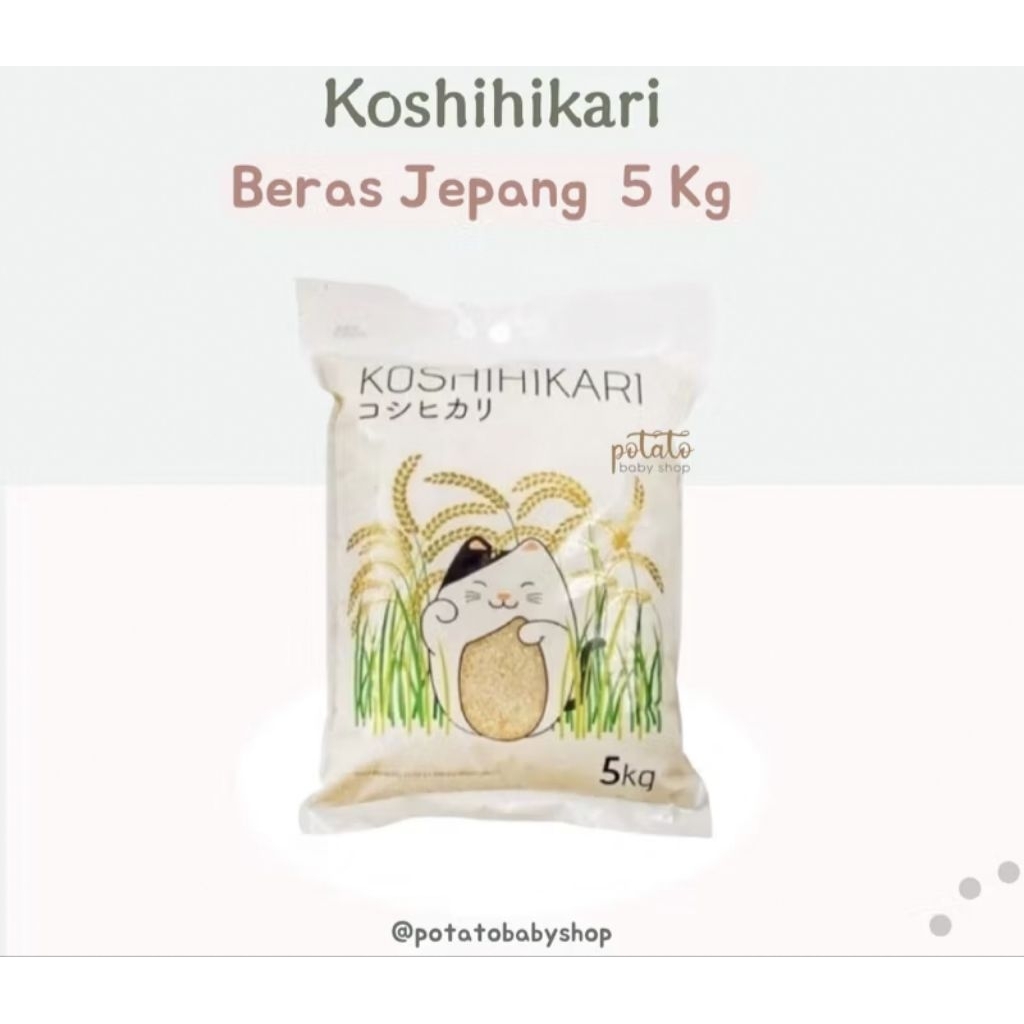 Beras Jepang Koshihikari 5 kg / beras jepang 5 kg