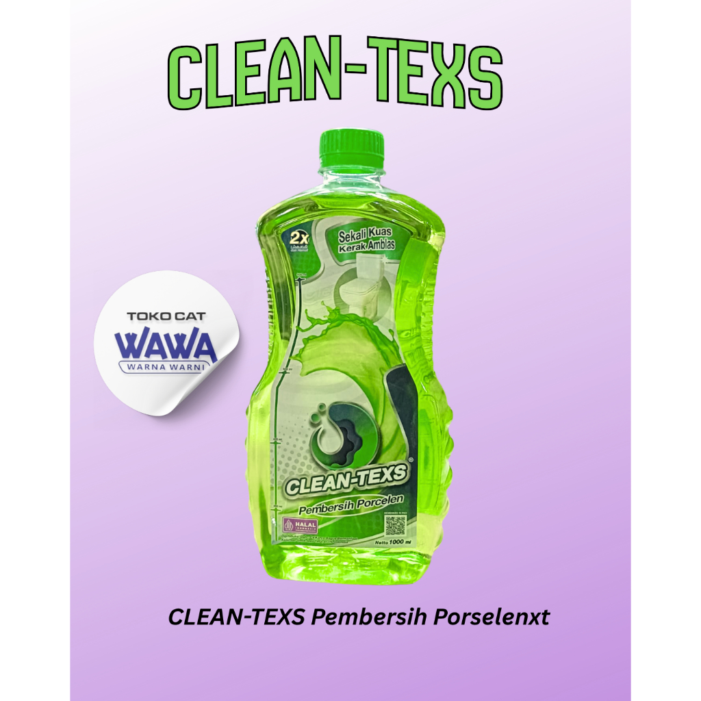 CLEAN-TEXS Pembersih Porselen 1 liter