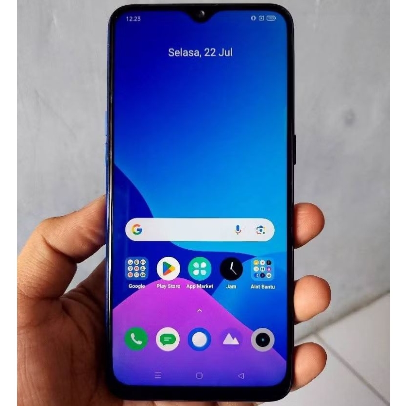 LCD Ori Asli Copotan Realme 3 Pro Fullset Touchscreen
