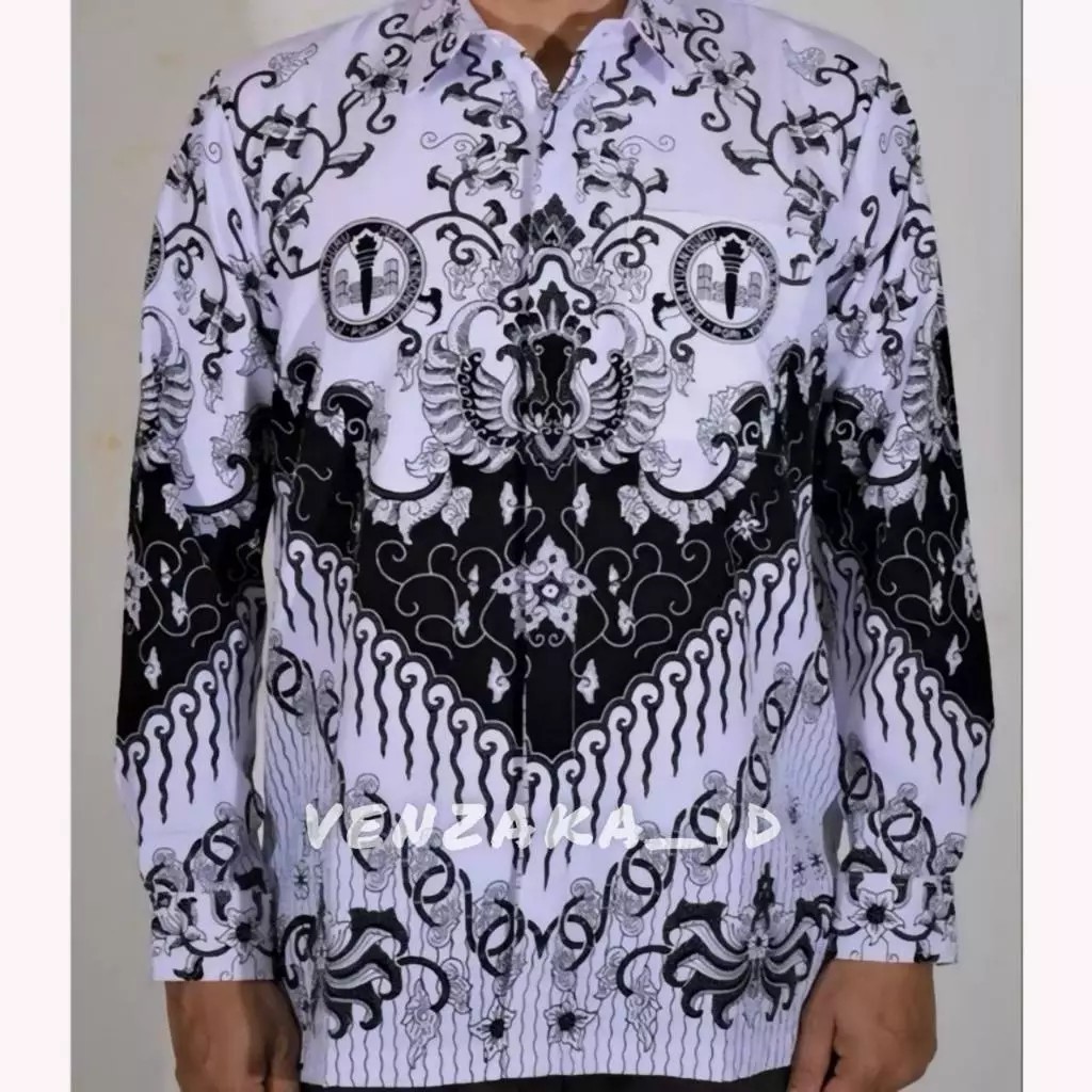 SERAGAM BATIK PGRI PRIA KUSUMA BANGSA TERBARU FULL FURING / BATIK PGRI KUSUMA BANGSA