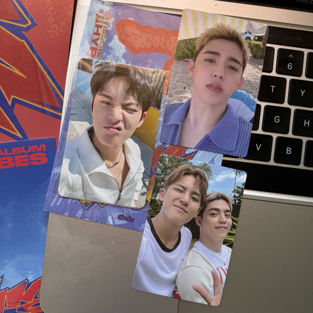 cxm hype vibes mingyu ld lucky draw withmuu seungcheol buddy pc photocard svt seventeen unit gyucheo