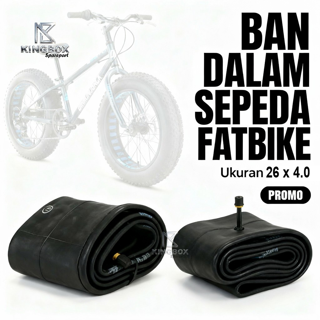 Ban Dalam Sepeda Fatbike Fatman 26 x 4.0 Pentil AV