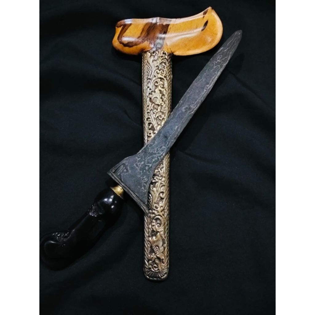 Keris Betok Bethok Sombro Pamor Wos Wutah Original Tangguh Pajajaran
