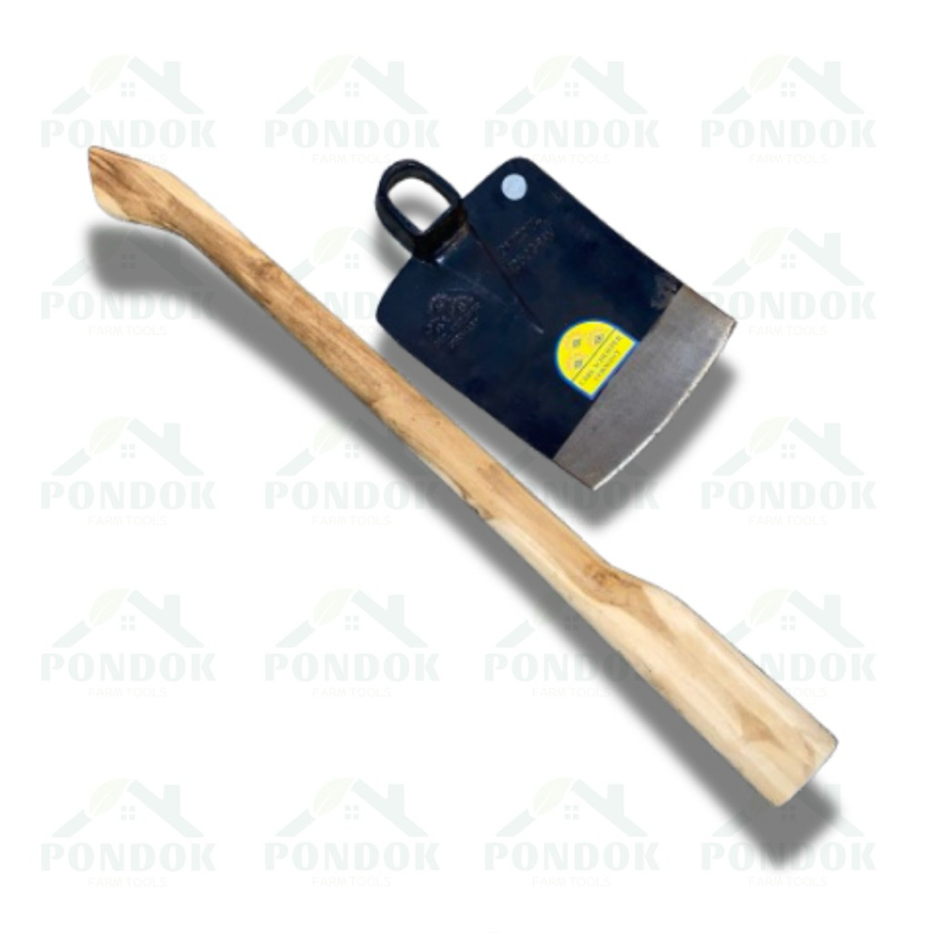 Cangkul Cap Mata Carl Schlieper Asli Original Dan Gagang Cangkul Panjang 70 Cm - Paket Cangkul Cap M