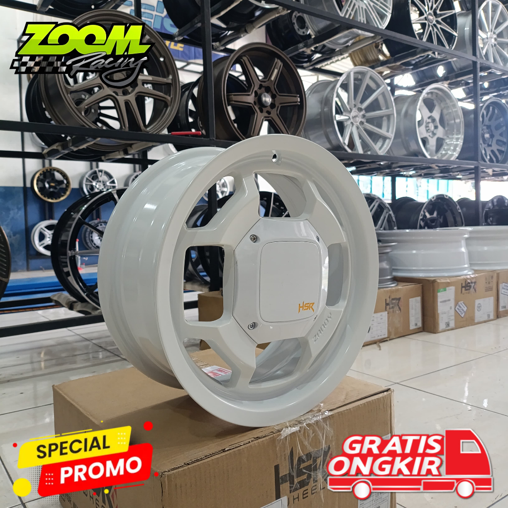 Promo Velg HSR ZANDY Ring 14 Baut 4X100-4X114,3 Cocok Untuk Mobil Karimun Estilo, Splash, WagonR
