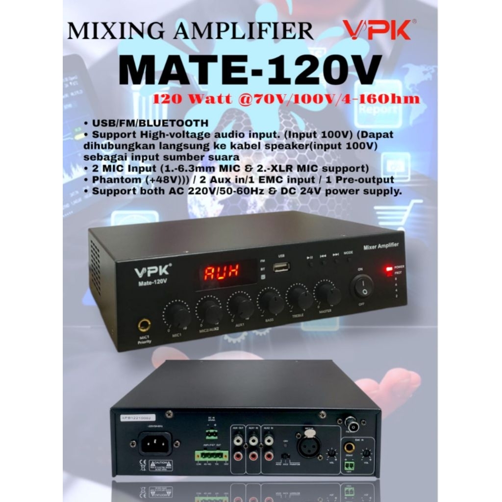 Amplifier VPK MATE -120V