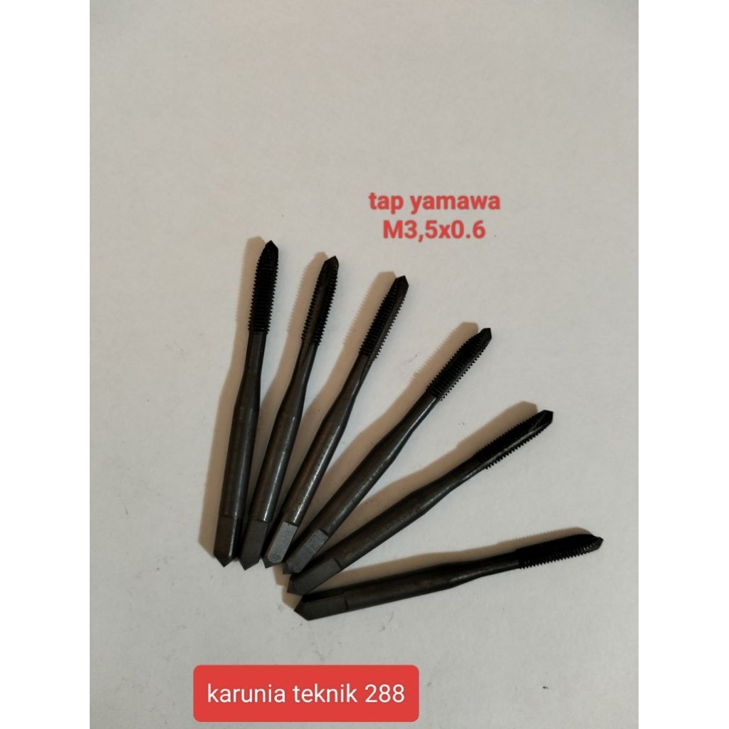 tap handtap M3,5x0.6 yamawa second bukan guhring