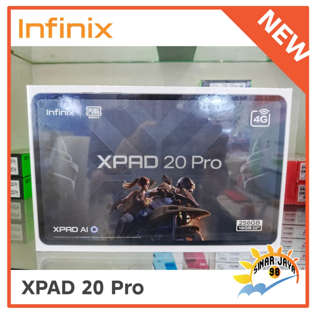 INFINIX XPAD 20 PRO 8/256 (EXTENDED RAM 8+8GB) BERGARANSI RESMI INFINIX 12 BULAN