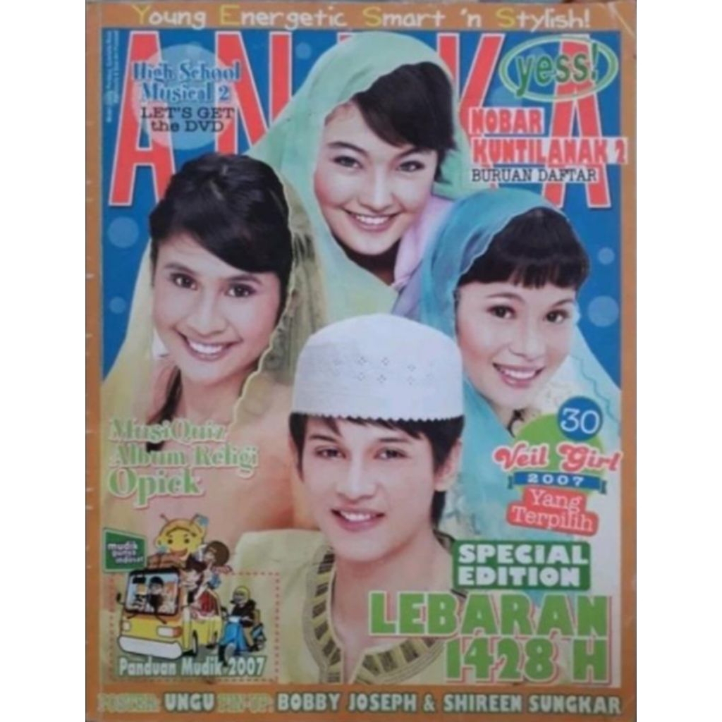 Majalah ANEKA Bonus Poster Band UNGU