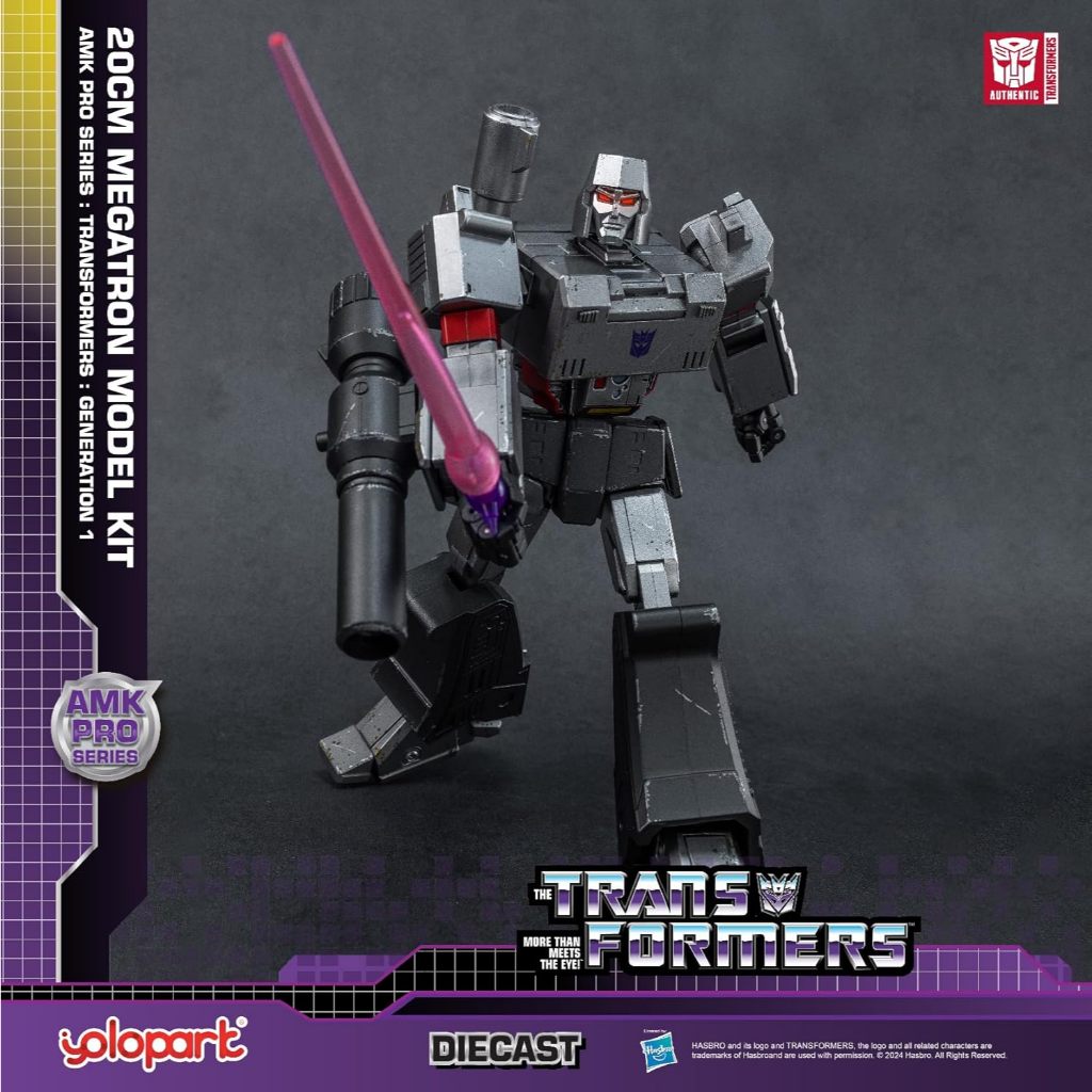 TERBAIK MAINAN TRANSFORMER MEGATRON YOLOPARK, FIGUR AKSI TRANSFORMERS G1 MEGATRON 7,87 INCI DENGAN