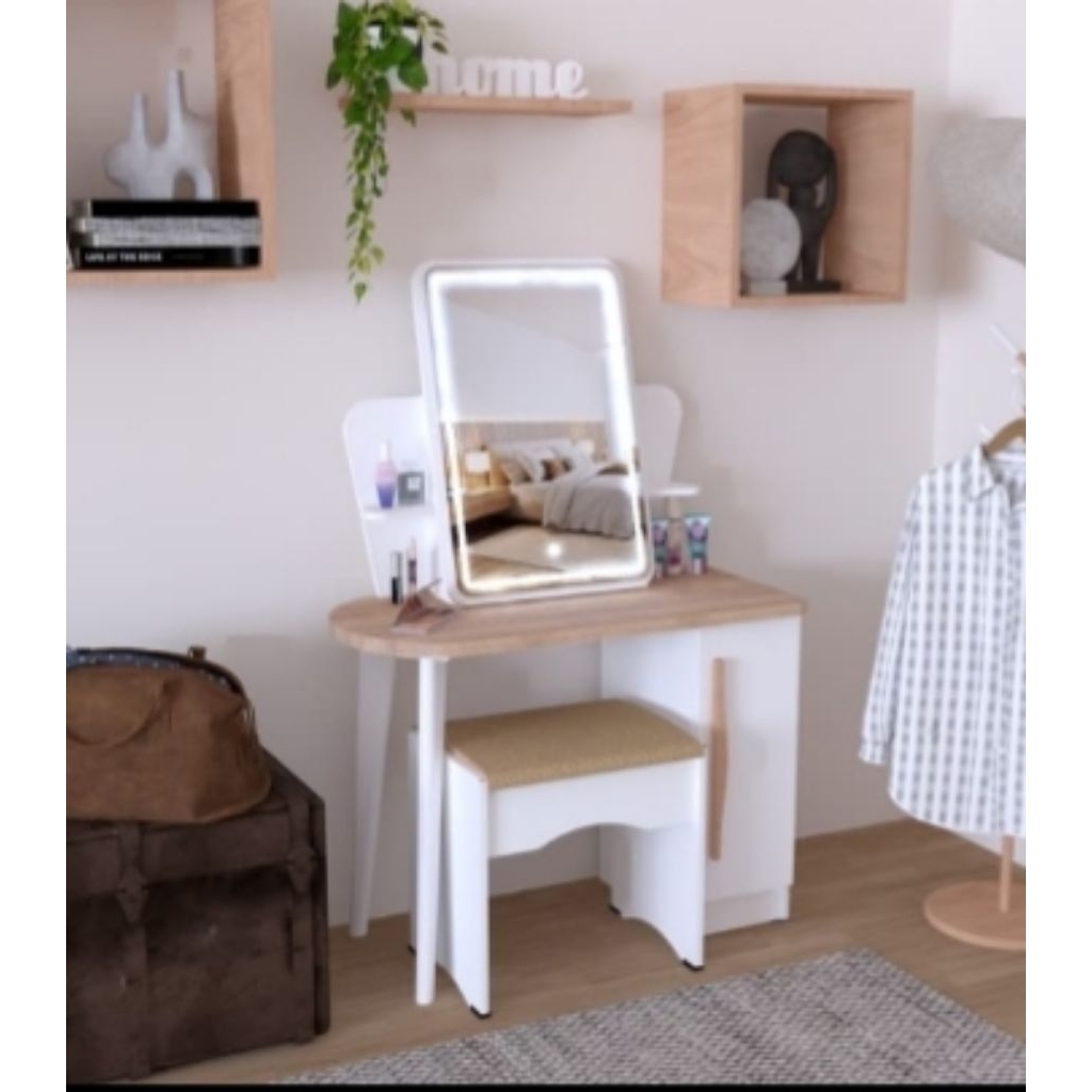 Meja rias lampu touchscreen NANAMI - BANDUNG area saja