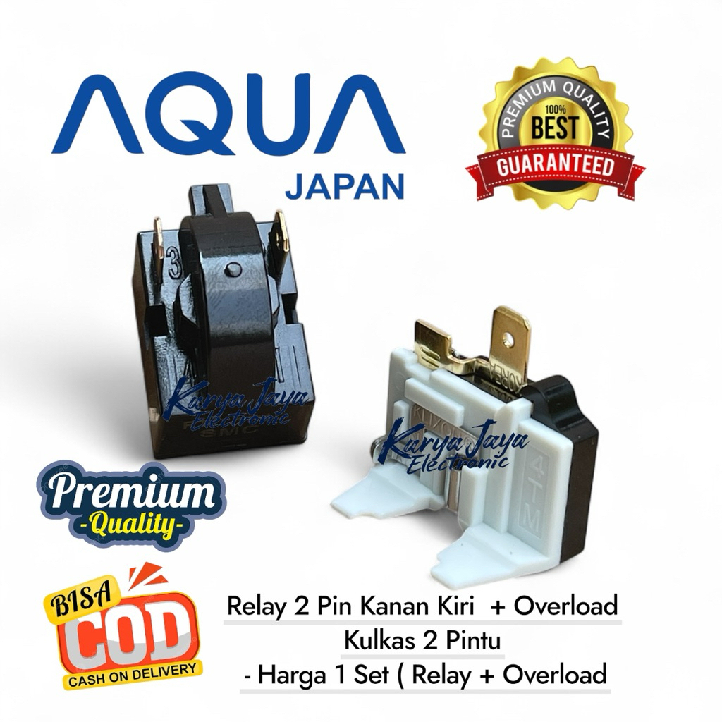 Relay Ptc Overload Kulkas Aqua 2 Pintu / Overload Kulkas 2 pintu Aqua