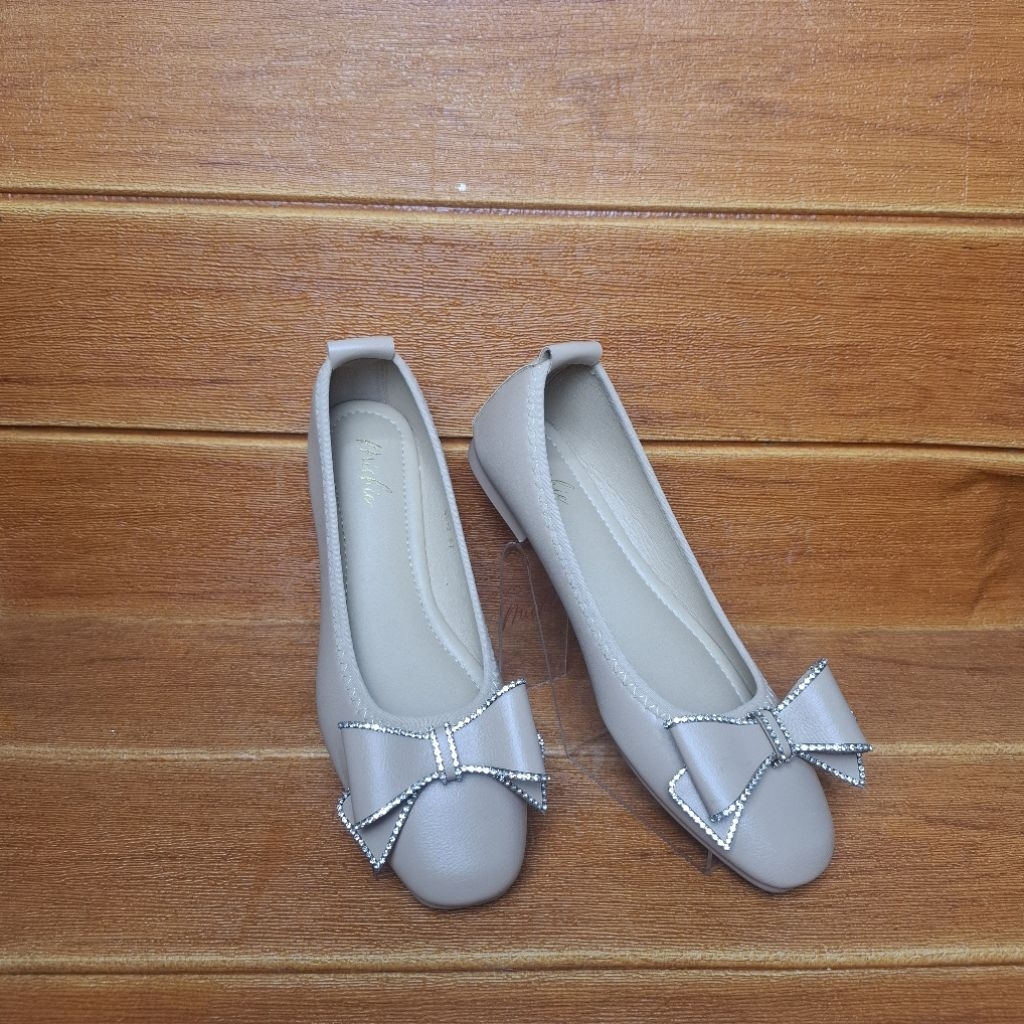 MICHIE - Flat Shoes Myla Swarovskin Bow 33-2
