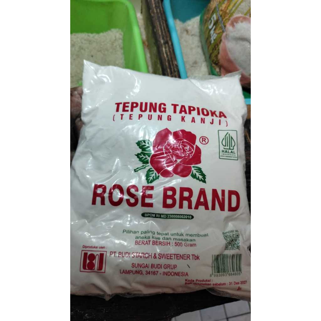 tepung tapioka rose brand 200 gr